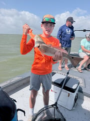 Fishing in Port Mansfield, Texas