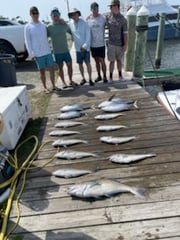 Fishing in Wanchese, North Carolina