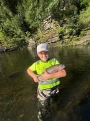 Fishing in Broken Bow, Oklahoma