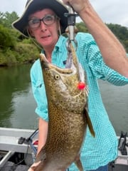 Fishing in Brethren, Michigan