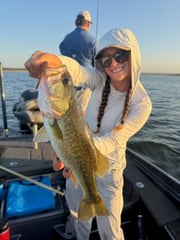 Fishing in Canyon Lake, Texas