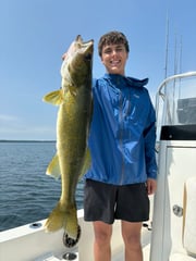Fishing in Woodruff, Wisconsin