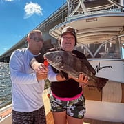 Fishing in Wanchese, North Carolina