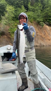 Fishing in Montesano, Washington