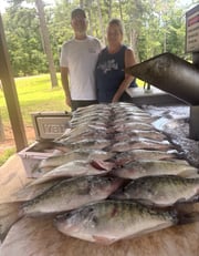 Fishing in Sardis, Mississippi