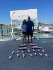 Fishing in Freeport, Texas