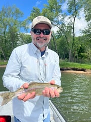 Fishing in Eureka Springs, Arkansas