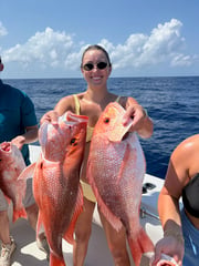 Fishing in Port O'Connor, Texas