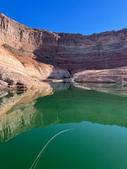 Fishing in Page, Arizona
