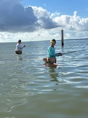 Fishing in Galveston, Texas