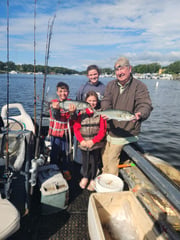 Fishing in Mastic, New York