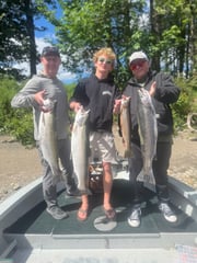 Fishing in Toledo, Washington