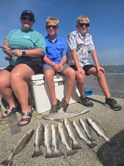 Fishing in Galveston, Texas