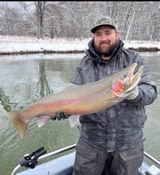 Fishing in Manistee, Michigan