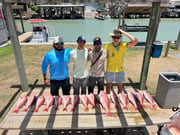 Fishing in Port Isabel, Texas