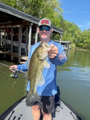 Fishing in Salisbury, North Carolina