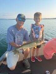 Fishing in Table Rock, Missouri