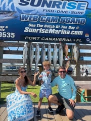 Fishing in Cape Canaveral, Florida