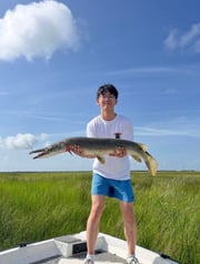 Fishing in Lacombe, Louisiana