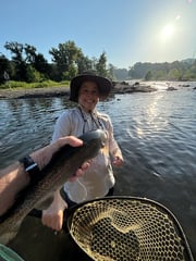 Fishing in Broken Bow, Oklahoma