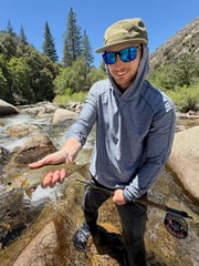 Fishing in Hume, California