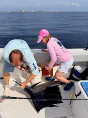 Fishing in Palm Beach Shores, Florida