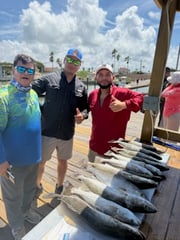 Fishing in Port Mansfield, Texas