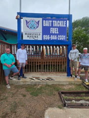 Fishing in Port Isabel, Texas