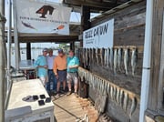 Fishing in Lafitte, Louisiana