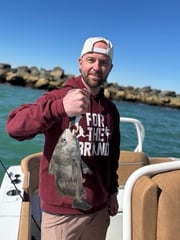 Fishing in Murrells Inlet, South Carolina