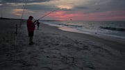 Fishing in Stone Harbor, New Jersey