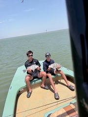Fishing in Port Mansfield, Texas