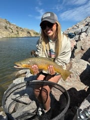 Fishing in Cody, Wyoming
