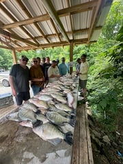 Fishing in Grenada, Mississippi