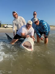 Fishing in Port Aransas, Texas