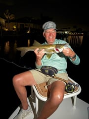 Fishing in Matlacha, Florida