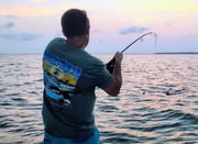 Fishing in Wanchese, North Carolina