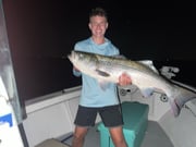 Fishing in Port Jefferson, New York