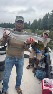 Fishing in Montesano, Washington