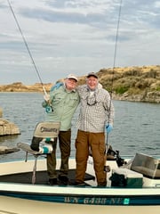 Fishing in Moses Lake, Washington