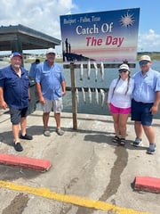 Fishing in Rockport, Texas