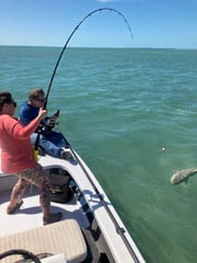 Redfish fishing in Summerland Key, Florida