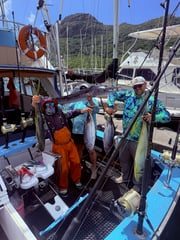 Fishing in Lihue, Hawaii