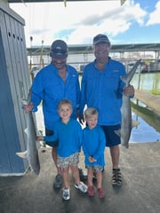 Fishing in Galveston, Texas