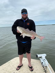 Redfish fishing in Port O'Connor, Texas