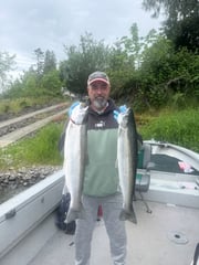 Fishing in Toledo, Washington