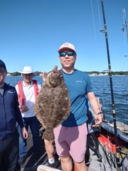 Fishing in Mastic, New York