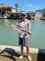 Fishing in Port Isabel, Texas