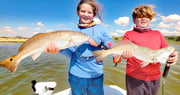 Redfish, Speckled Trout / Spotted Seatrout fishing in Aransas Pass, Texas