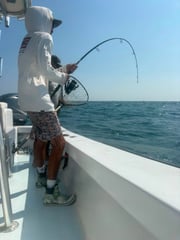 Fishing in Wanchese, North Carolina